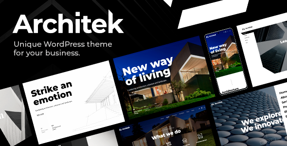 Architek – Responsive Multi-Concept WordPress Theme Nulled