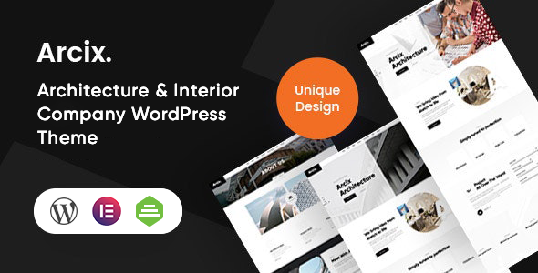 Arcix – Architecture WordPress Theme Nulled