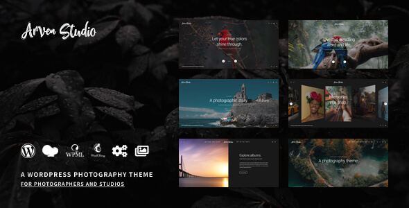 Arven | Photography Theme Nulled