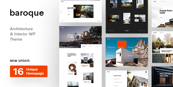 Baroque – Architecture & Interior WordPress Theme Nulled
