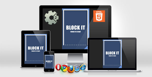 Block It – HTML5 Casual Game — Games preview