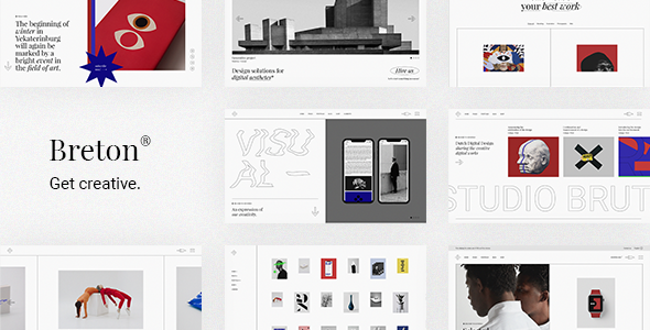 Breton – Creative Agency WordPress Theme Nulled