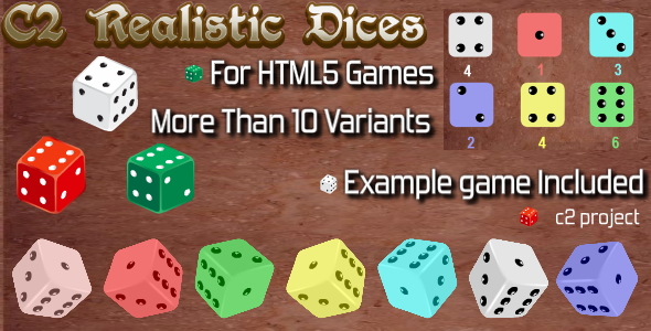 C2 Realistic Dices with a Free Game — Games preview