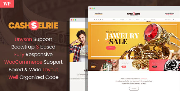 Cashelrie – Pawn Shop WordPress Theme Nulled