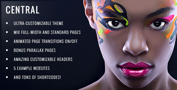 Central – Versatile, Multi-Purpose WordPress Theme Nulled