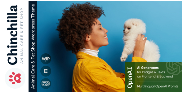 Chinchilla – Pet WordPress Theme Nulled