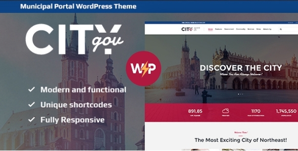 CityGov – Government & Political Theme Nulled