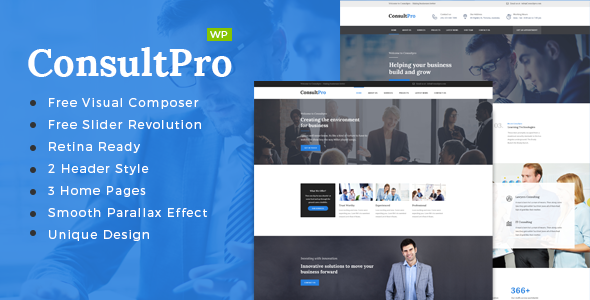 ConsultPro : Finance and Consultancy WordPress Theme Nulled