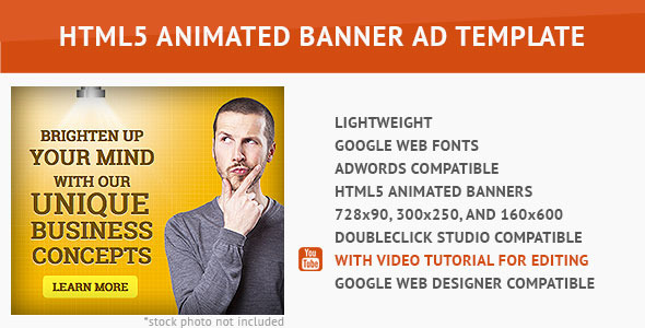 Corporate Ad – HTML5 Animated Banner Nulled