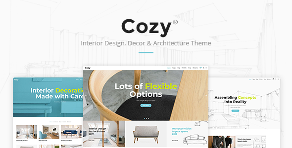 Cozy – Interior Design WordPress Theme Nulled