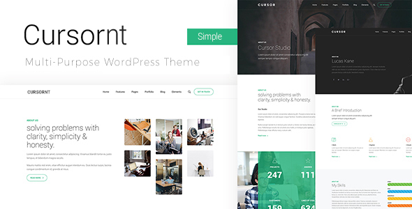 Cursor – Clean Business WordPress Theme Nulled