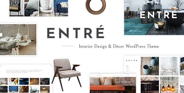 EntrĂ© – Interior Design WordPress Theme Nulled