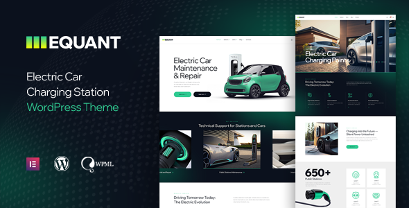 Equant – Electric Car Charging Station WordPress Theme Nulled