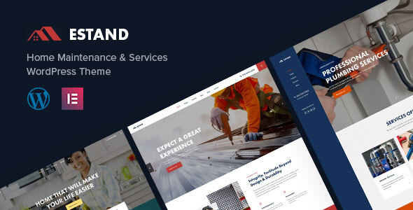 Estand | House Renovation Maintenance RTL WordPress Theme Nulled