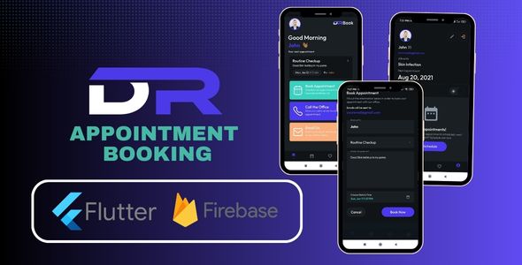 Flutter Appointment Booking | Physician Scheduling | Healthcare Provider Reservation | Doctor Visit Nulled