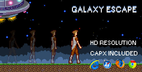 GalaxyEscape – HTML5 Game (CAPX) Nulled