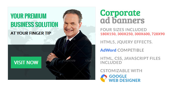 GWD – Corporate HTML5 Ad Banner