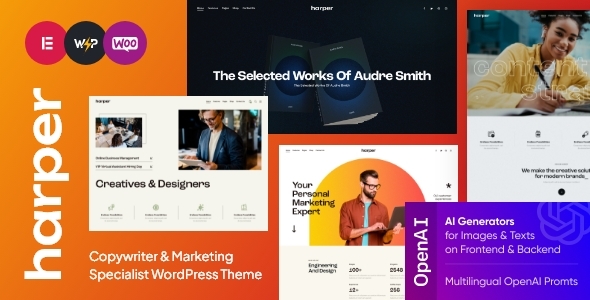 Harper –  Digital Marketing Agency WordPress Theme