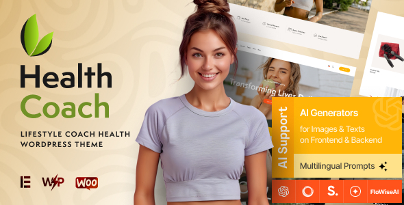 Health Coach – Mentor & Lifestyle Master WordPress Theme