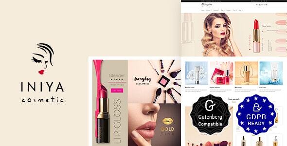 Iniya – Beauty Store, Cosmetic Theme Nulled