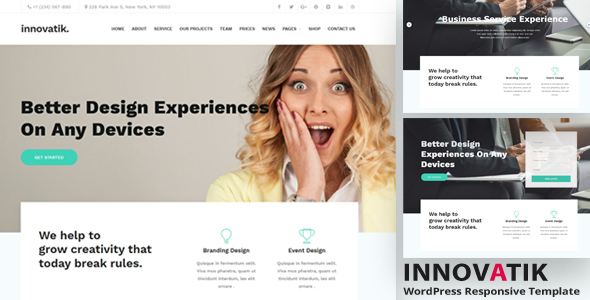 Innovatik – Business Consulting WordPress Theme 1.0.0