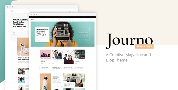 Journo – Creative Magazine & Blog WordPress Theme Nulled