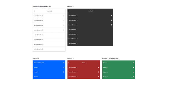 jQuery Infinite Slide Menu Plugin Nulled