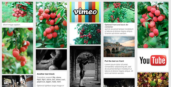 jQuery pinterest style gallery plugin Nulled
