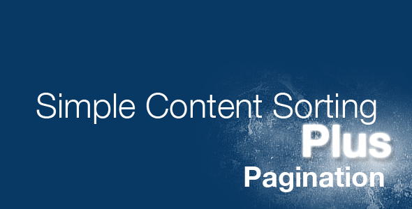 jQuery Simple Content Sorting Plus Plugin Nulled