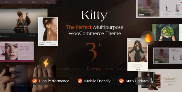 Kitty – Fashion Clothing, Furniture WordPress Theme Nulled