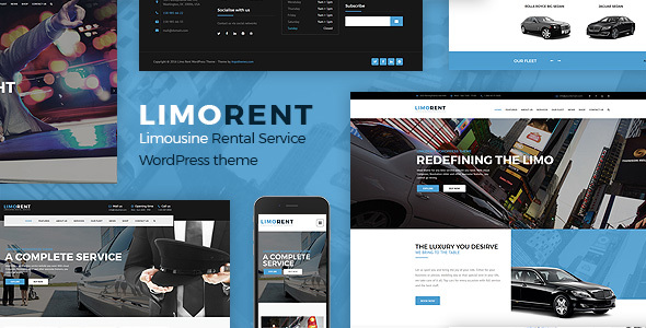 Limo Rent – Limousine and Car Rent WordPress Theme Nulled
