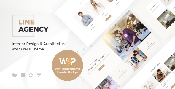Line Agency | Interior Design & Architecture WordPress Theme Nulled