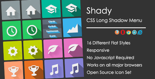 Long Shadow Menu Nulled