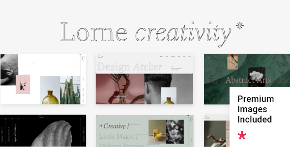 Lorne – Creative Portfolio WordPress Theme Nulled