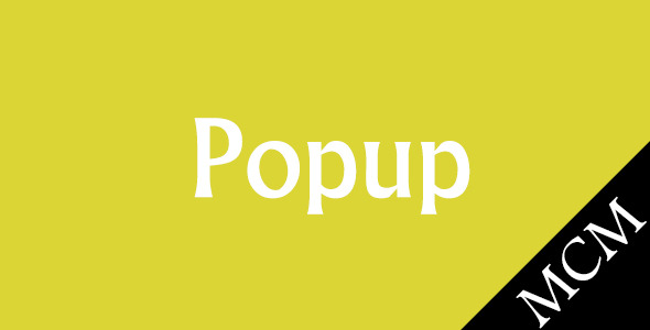 Magento Popup Nulled