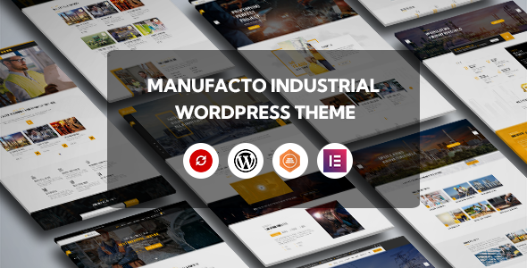 Manufacto – Factory WordPress Theme 1.0.0
