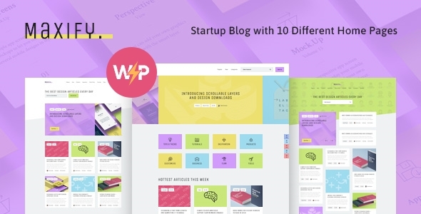 Maxify | Startup & Business News WordPress Blog Theme Nulled