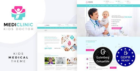 Medi – Medical Clinic WordPress Theme Nulled
