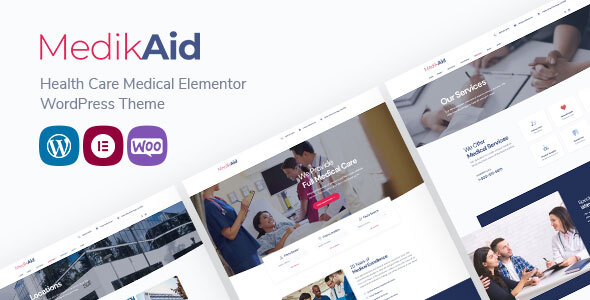 MedikAid | Medical Health Care RTL WordPress Theme Nulled