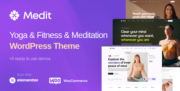 Medit – Yoga & Meditation WordPress Theme — health-beauty preview