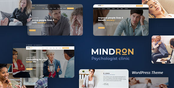 Mindron – Psychology & Counseling WordPress Theme 2.5