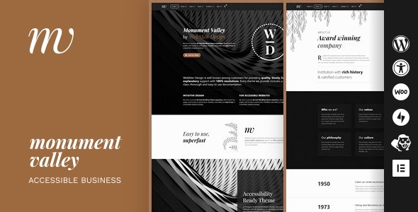 Monument Valley – Accessible Business & WooCommerce WordPress Theme 1.0.0