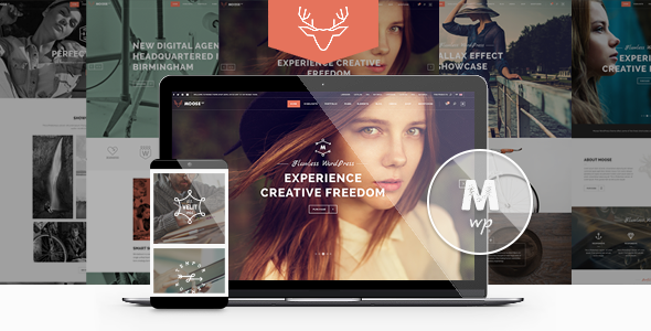 Moose – Creative Multipurpose WordPress Theme Nulled