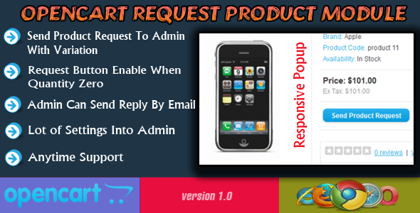 Opencart Request Product Module Nulled