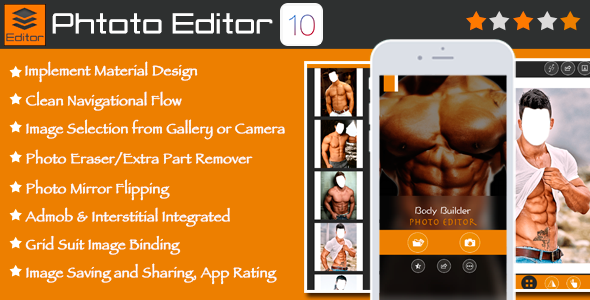 Photo Editor Template for iOS — Full Applications preview