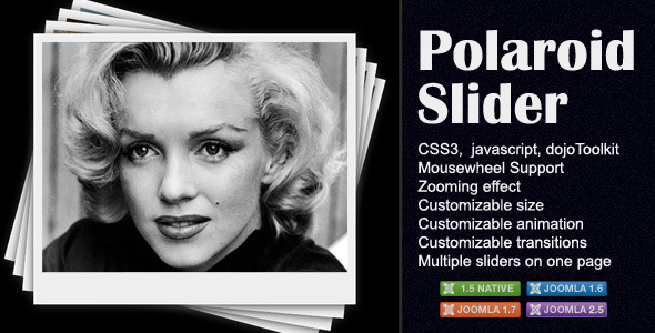 Polaroid Slider for Joomla Nulled