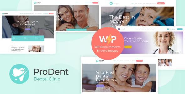ProDent | Dental Clinic & Doctor WordPress Theme + Elementor + RTL Nulled