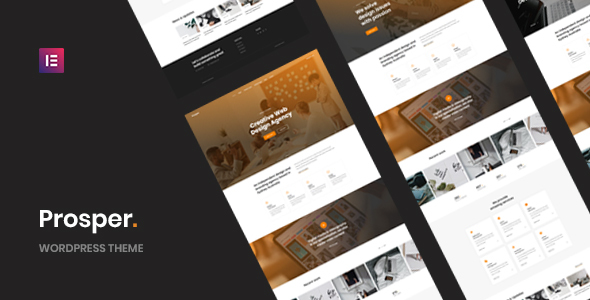 Prosper – Agency Portfolio WordPress Theme Nulled
