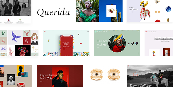 Querida – Creative Agency WordPress Theme Nulled