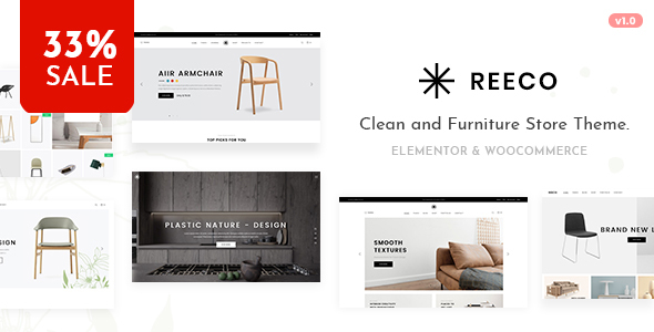 Reeco – Furniture WooCommerce WordPress Theme Nulled